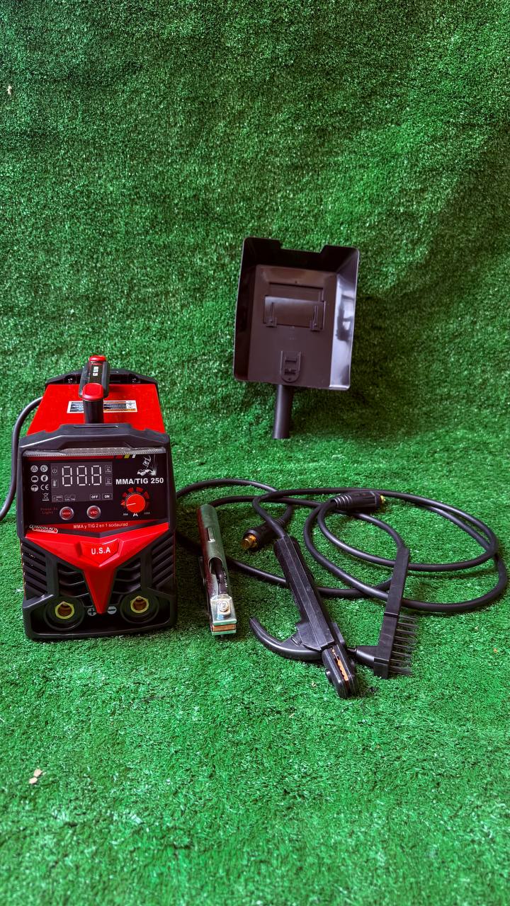 Soldador Inversor Profesional MMA / TIG 250A de Alto Rendimiento